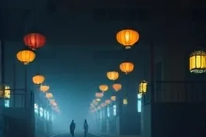 晨雾笼罩的港口长街，主推影片场景总览