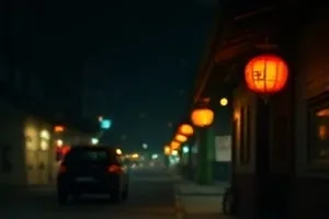 《灯塔守夜人》封面，夜间灯塔光束扫过海面的画面